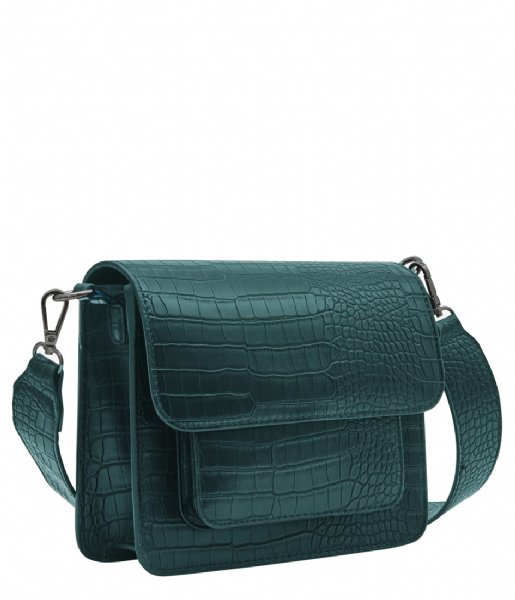 HVISK Crossbody bag Cayman Pocket Trace Dark Green (300)