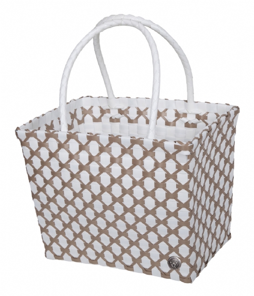 Handed By Shopper Havana Shopper white with liver pattern