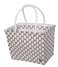 Handed By Shopper Havana Shopper white with liver pattern