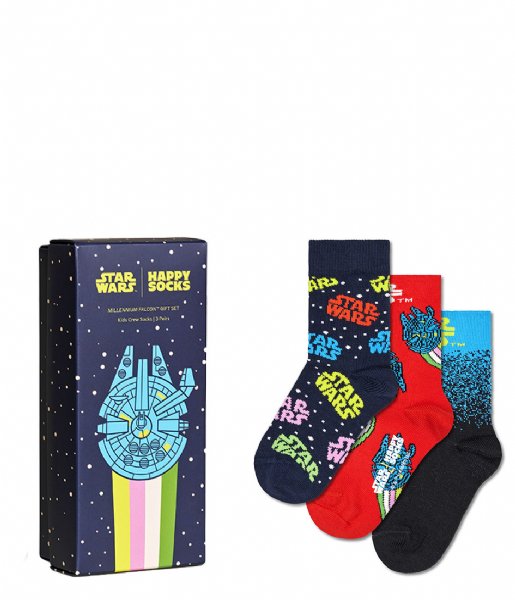 Happy Socks Sock Star Warsu2122 Kids 3-Pack Gift Set Star Warsu2122