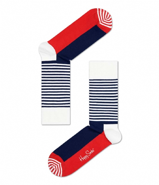 Happy Socks Sock Half Stripe Socks multi (068)