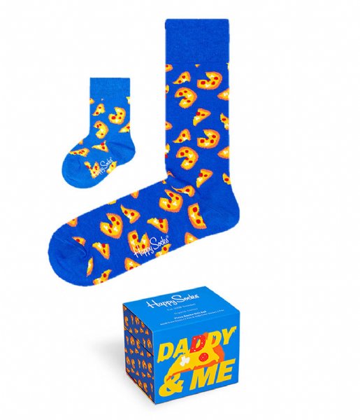 Happy Socks Sock Mini & Me Pizza Gift Box pizza (6300)