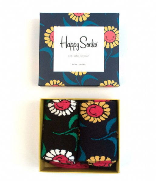 Happy Socks Sock SMU 2-pack Sunflower Gift Box sunflower (6300)