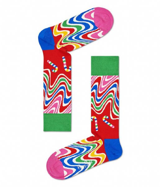 Happy Socks Sock Psychedelic Candy Cane Socks Psychedelic candy cane (4300)