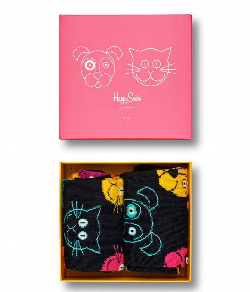 Happy Socks Sock Cat VS Dog Gift Box cat vs dog gift box (9300)