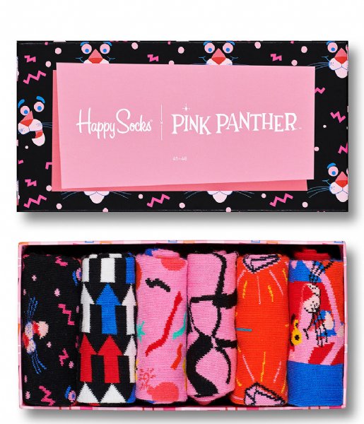 Happy Socks Sock 6-pack Pink Panther Collector Box Set pink panter collector box set (9300)
