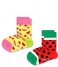 Happy Socks Sock 2-Pack Kids Watermelon Socks Watermelon (2000)