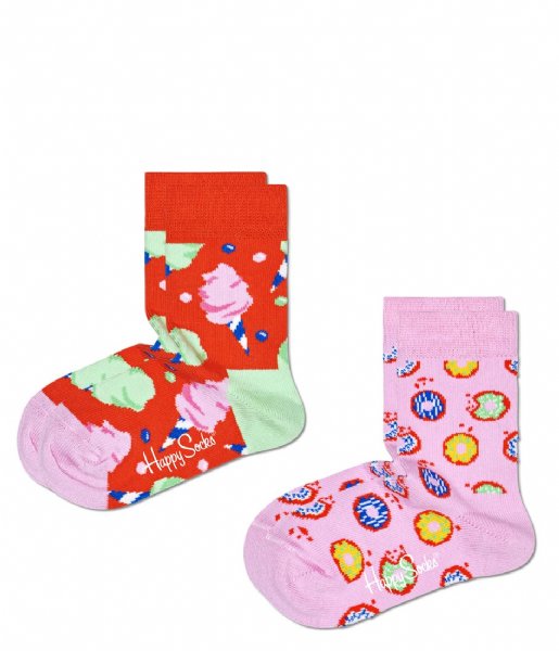 Happy Socks Sock 2-Pack Kids Cotton Candy Socks Kids Cotton Candy (2900)