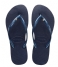 Havaianas Flip flop Flipflops Slim Crystal Glamour Swarovski navy blue (0555)