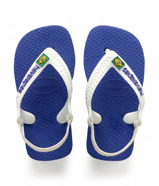 Havaianas Sandal Baby Flipflops Brasil Logo marine blue (2711)