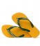 Havaianas Flip flop Flipflops Brasil Logo banana yellow (1652)