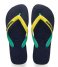 Havaianas Flip flop Flipflops Top Mix navy neon yellow (0821)