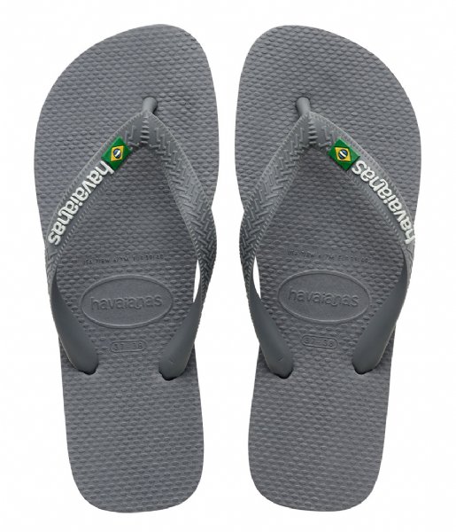 Havaianas Flip flop Brasil Logo Steel grey/Steel grey (5002)