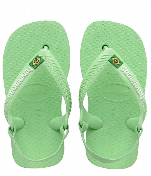 Havaianas Flip flop Baby Flipflops Brasil Logo Hydro Green (1404)