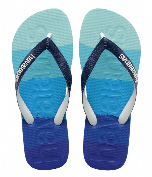 Havaianas Flip flop Top Logomania Multicolor Gradient Marine Blue (8171)