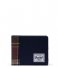 Herschel Supply Co. Card holder Roy RFID Peacoat Peacoat Plaid (5694)