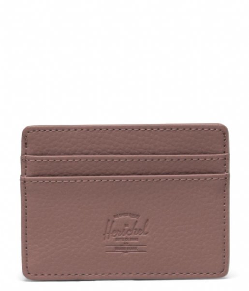 Herschel Supply Co. Card holder Charlie Vegan Leather RFID Ash Rose (2077)