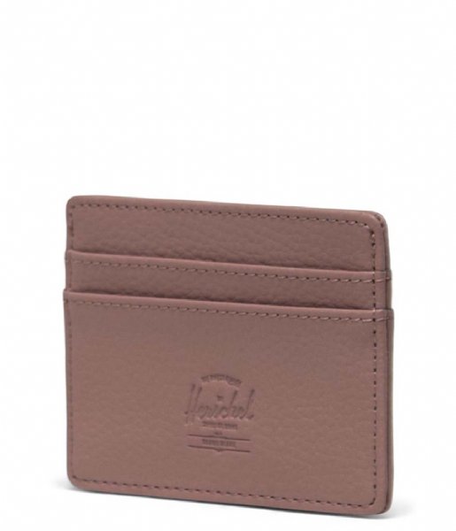 Herschel Supply Co. Card holder Charlie Vegan Leather RFID Ash Rose (2077)
