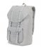 Herschel Supply Co. Laptop Backpack Little America 15 Inch light grey crosshatch/grey (02041)