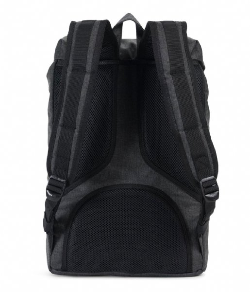 Herschel Supply Co. Laptop Backpack Little America Mid Volume 13 Inch black/crosshatch black (02093)