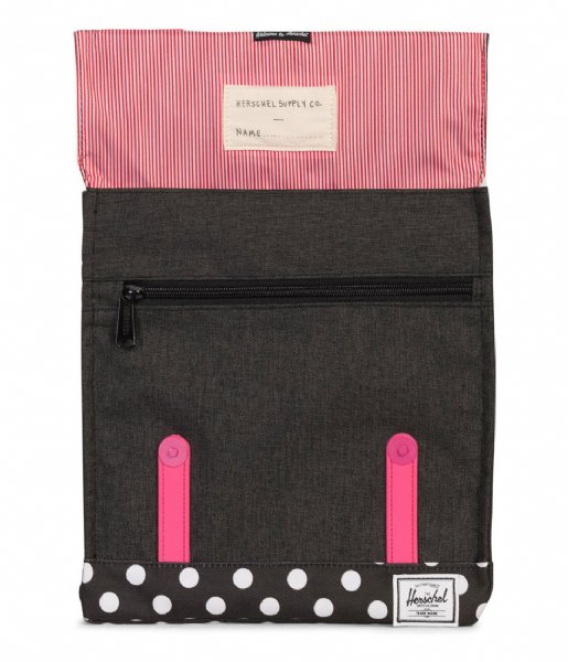Herschel Supply Co. Everday backpack Survey Kids black crosshatch polka dot (02205)