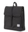 Herschel Supply Co. Everday backpack City Mid Volume black crosshatch/black (02093)