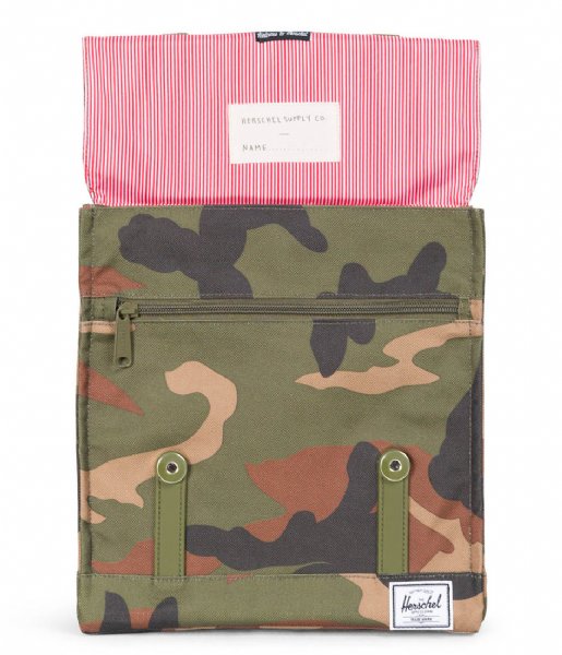 Herschel Supply Co. Everday backpack Survey Kids woodland camo army rubber (01609)