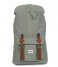 Herschel Supply Co. Laptop Backpack Little America Mid Volume 13 Inch shadow/tan synthetic leather (02319)