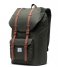Herschel Supply Co. Laptop Backpack Little America dark olive saddle brown (03011)