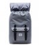 Herschel Supply Co. Laptop Backpack Little America Mid Volume 13 Inch grey black (02998)
