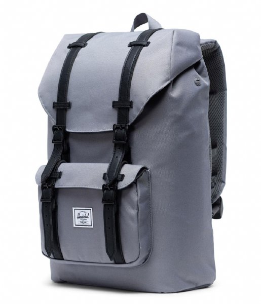 Herschel Supply Co. Laptop Backpack Little America Mid Volume 13 Inch grey black (02998)