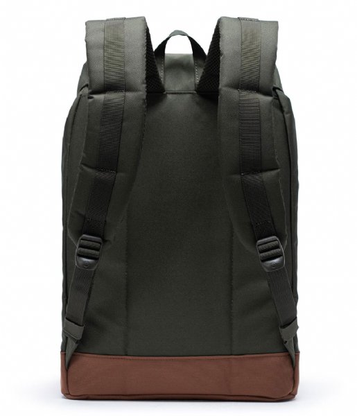 Herschel Supply Co. Laptop Backpack Retreat dark olive saddle brown (03011)