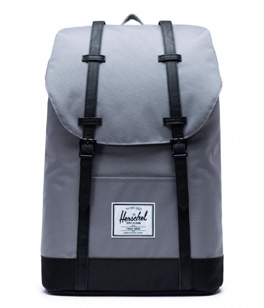 Herschel Supply Co. Laptop Backpack Retreat 15 Inch grey black (02998)