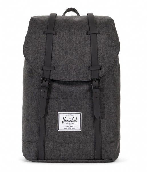 Herschel Supply Co. Everday backpack Retreat Backpack 15 inch black crosshatch/black (02093)