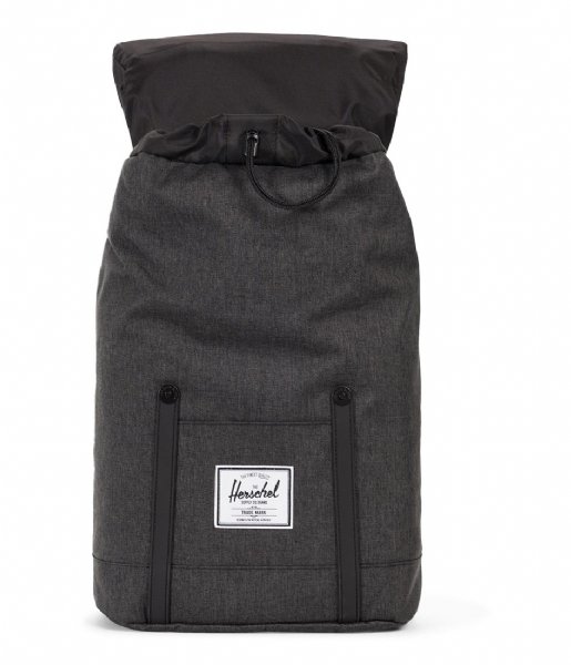 Herschel Supply Co. Everday backpack Retreat Backpack 15 inch black crosshatch/black (02093)