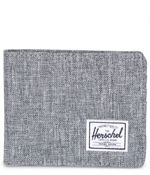 Herschel Supply Co. Bifold wallet Roy Wallet raven crosshatch (00919)