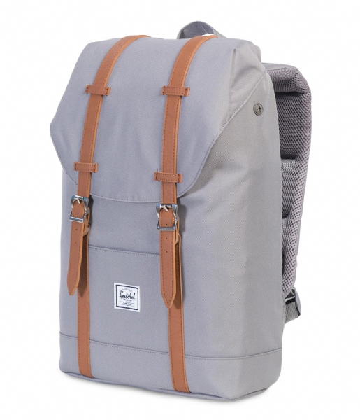 Herschel Supply Co. Laptop Backpack Retreat Mid Volume 13 Inch grey/tan (00006)