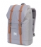 Herschel Supply Co. Laptop Backpack Retreat Mid Volume 13 Inch grey/tan (00006)