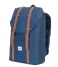 Herschel Supply Co. Laptop Backpack Retreat Mid Volume 13 Inch navy/tan (00007)