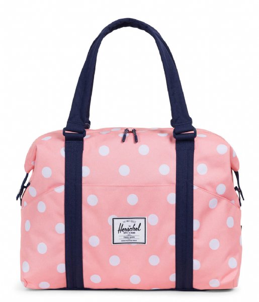 Herschel Supply Co.  Strand Sprout peach polka dot peacoat (01912)