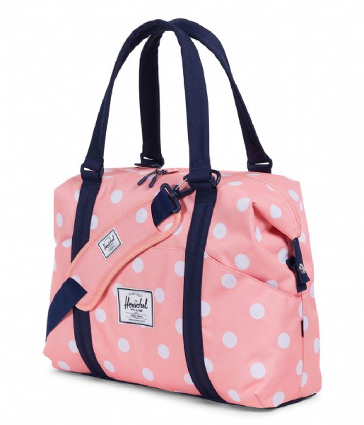 Herschel Supply Co.  Strand Sprout peach polka dot peacoat (01912)
