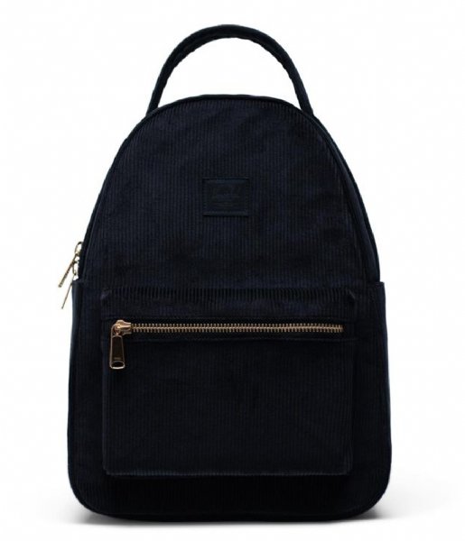 Herschel Supply Co. Everday backpack Nova Small Corduroy black (03253)
