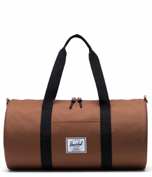 Herschel Supply Co. Travel bag Sutton Mid Volume saddle brown black (03273)