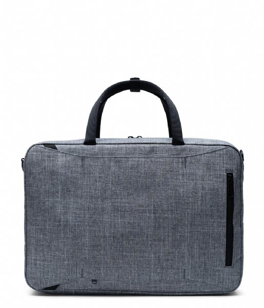 Herschel Supply Co. Crossbody bag Bowen Laptop Bag 15 Inch raven crosshatch (00919)