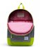 Herschel Supply Co. Everday backpack Heritage Youth raven crosshatch lime green (03024)