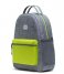 Herschel Supply Co. School Backpack Nova Youth raven crosshatch lime green (03024)