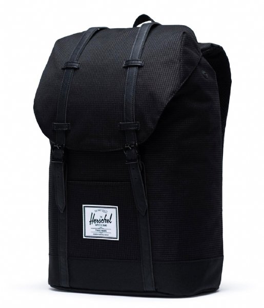 Herschel Supply Co. Laptop Backpack Retreat dark grid black (02993)