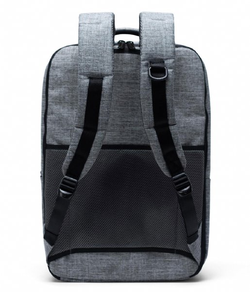 Herschel Supply Co. Laptop Backpack Travel Backpack 15 Inch raven crosshatch (00919)