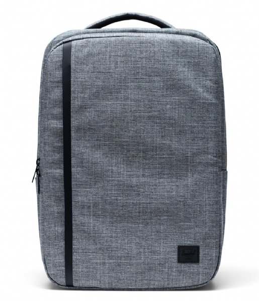 Herschel Supply Co. Laptop Backpack Travel Backpack 15 Inch raven crosshatch (00919)