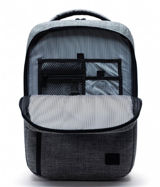 Herschel Supply Co. Laptop Backpack Travel Daypack 15 Inch raven crosshatch (00919)